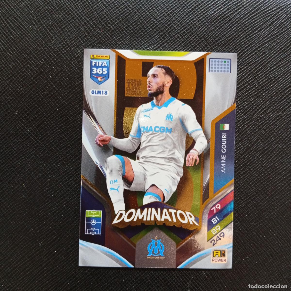 Fu&szlig;ball-Sticker: OLM18 GOUIRI MARSELLA ADRENALYN 2025 2026 FIFA 365 CROMO FUTBOL 25 26 - A215 PG70