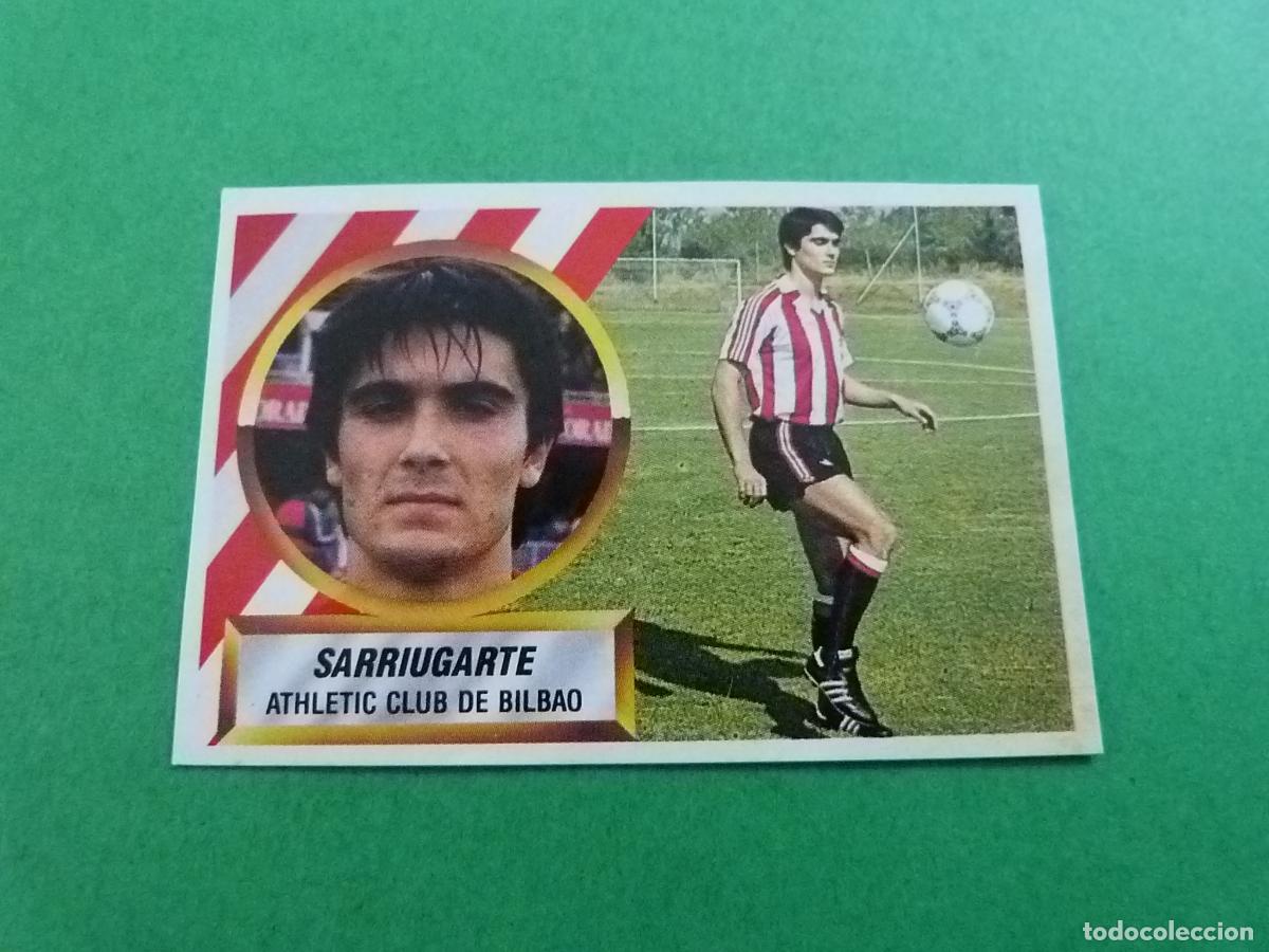 Cromos de f&uacute;tbol: CROMO FUTBOL SARRIUGARTE ATH. BILBAO RECORTADO N&ordm; 16 B LIGA ESTE 1988-1989/88-89