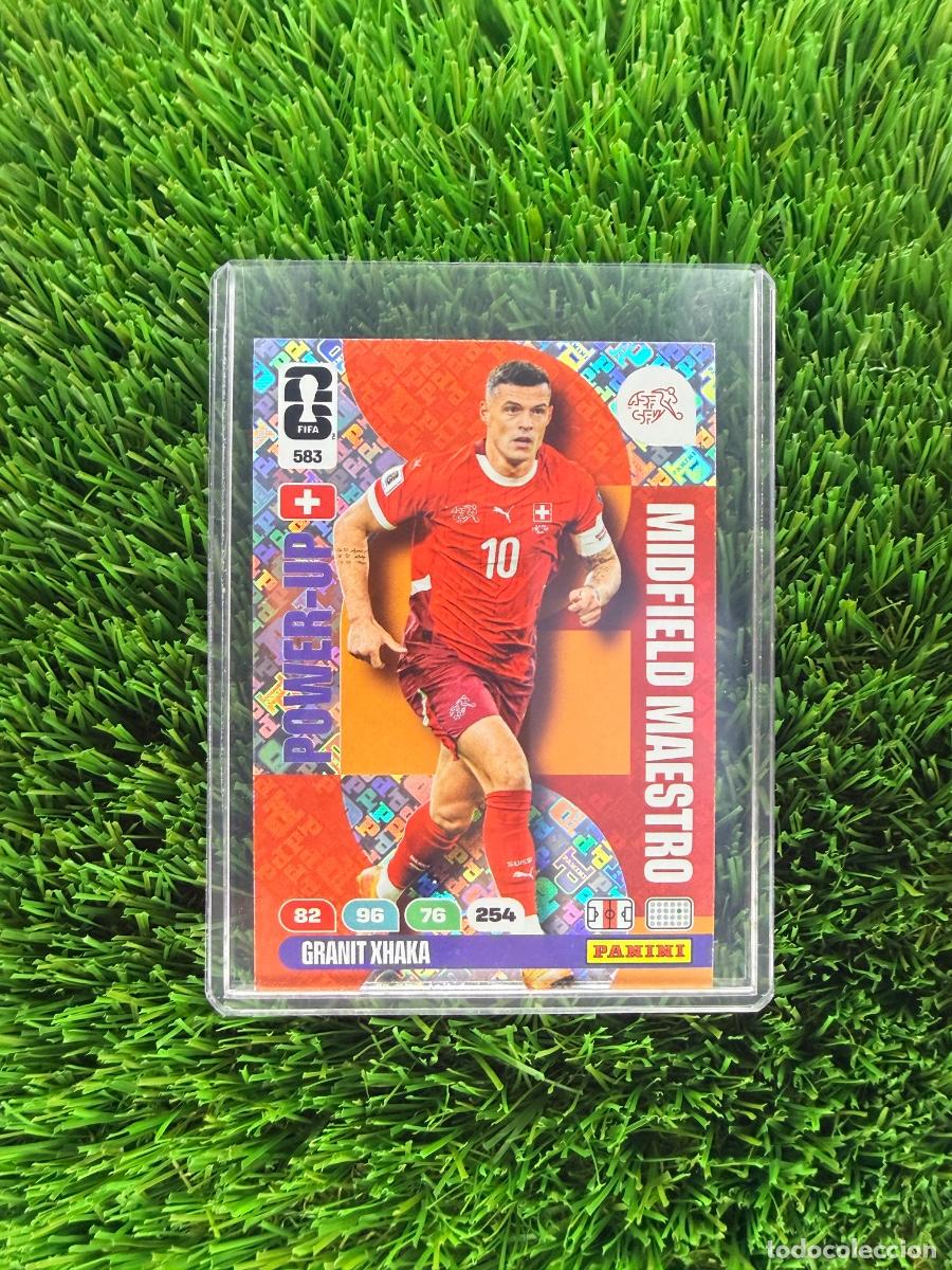 Cromos de f&uacute;tbol: N&ordm; 583 Granit Xhaka Midfield Maestro Suiza Adrenalyn XL Mundial 2026