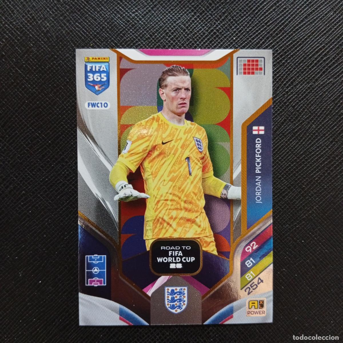 Cromos de f&uacute;tbol: FWC10 PICKFORD INGLATERRA ADRENALYN 2025 2026 FIFA 365 CROMO FUTBOL 25 26 - A215 PG70