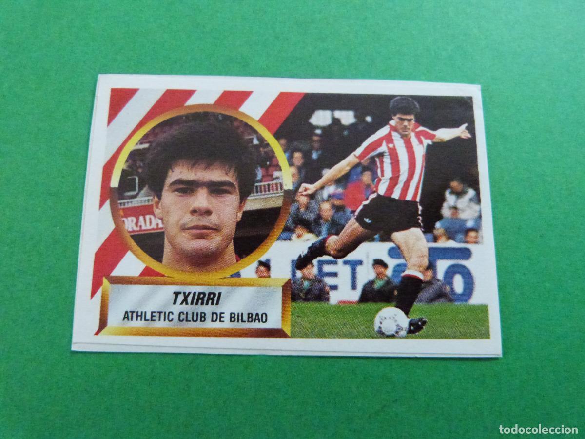 Cromos de f&uacute;tbol: CROMO FUTBOL TXIRRI ATH. BILBAO RECORTADO N&ordm; 3 B LIGA ESTE 1988-1989/88-89
