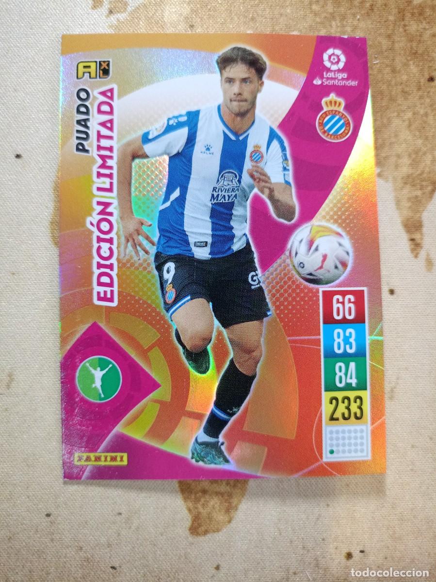 Cromos de f&uacute;tbol: Edici&oacute;n Limitada PUADO Adrenalyn 2021-22