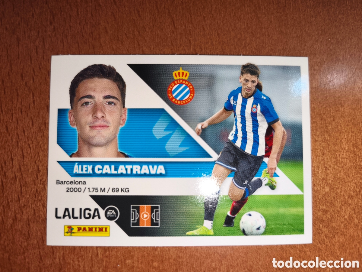 Cromos de f&uacute;tbol: Calatrava n&deg;2 fichaje n&deg;2 liga este 26/27 Espanyol
