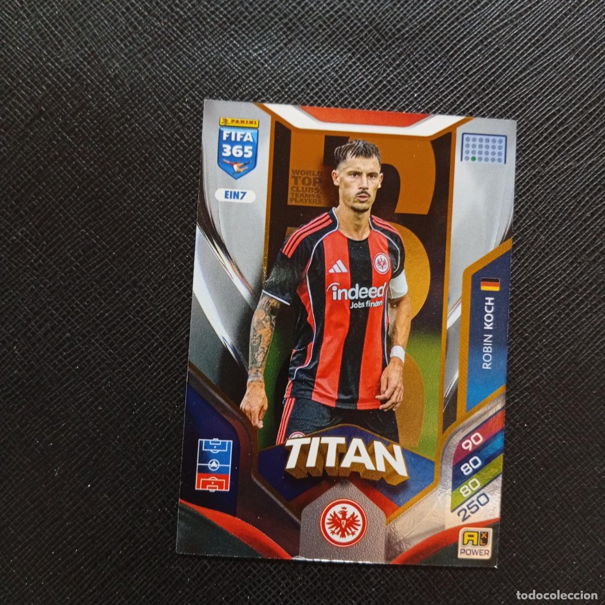 Cartes &agrave; collectionner de Football: EIN7 KOCH FRANKFURT ADRENALYN 2025 2026 FIFA 365 CROMO FUTBOL 25 26 - A215 PG70