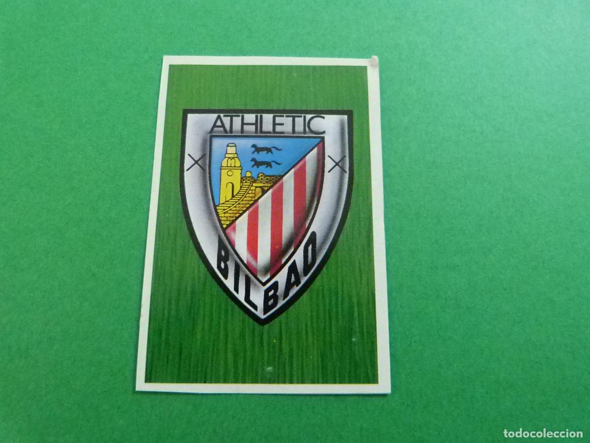 Cromos de f&uacute;tbol: CROMO FUTBOL ESCUDO ATH. BILBAO RECORTADO LIGA ESTE 1988-1989/88-89