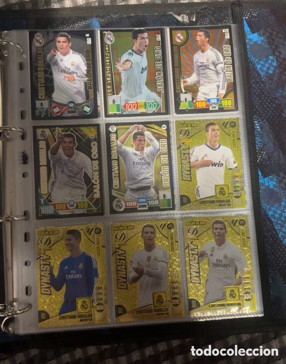 Cromos de f&uacute;tbol: cromos cristiano ronaldo