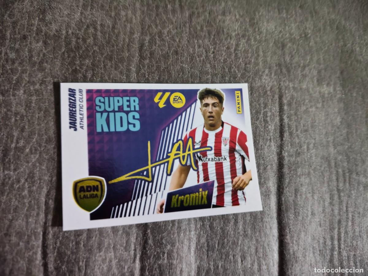 Cromos de f&uacute;tbol: Cromo K11 JAUREGIZAR ATHLETIC CLUB KROMIX SUPER KIDS. Colecci&oacute;n LALIGA F&uacute;tbol 2025-2026 PANINI Nuevo