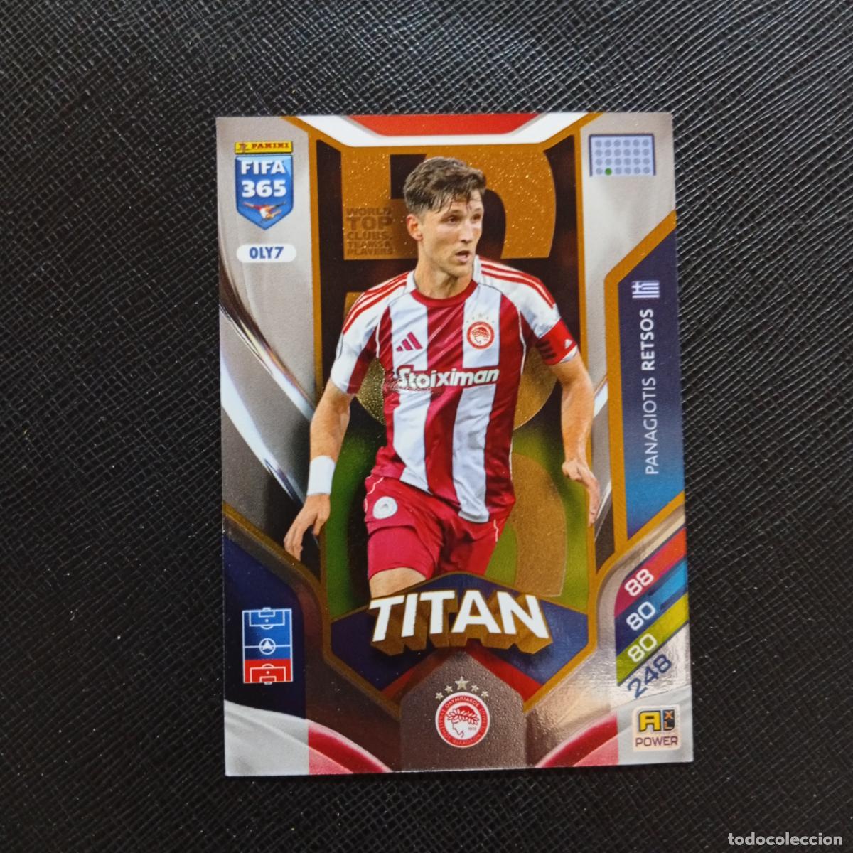 Cromos de f&uacute;tbol: OLY7 RETSOS OLYMPIAKOS ADRENALYN 2025 2026 FIFA 365 CROMO FUTBOL 25 26 - A215 PG71