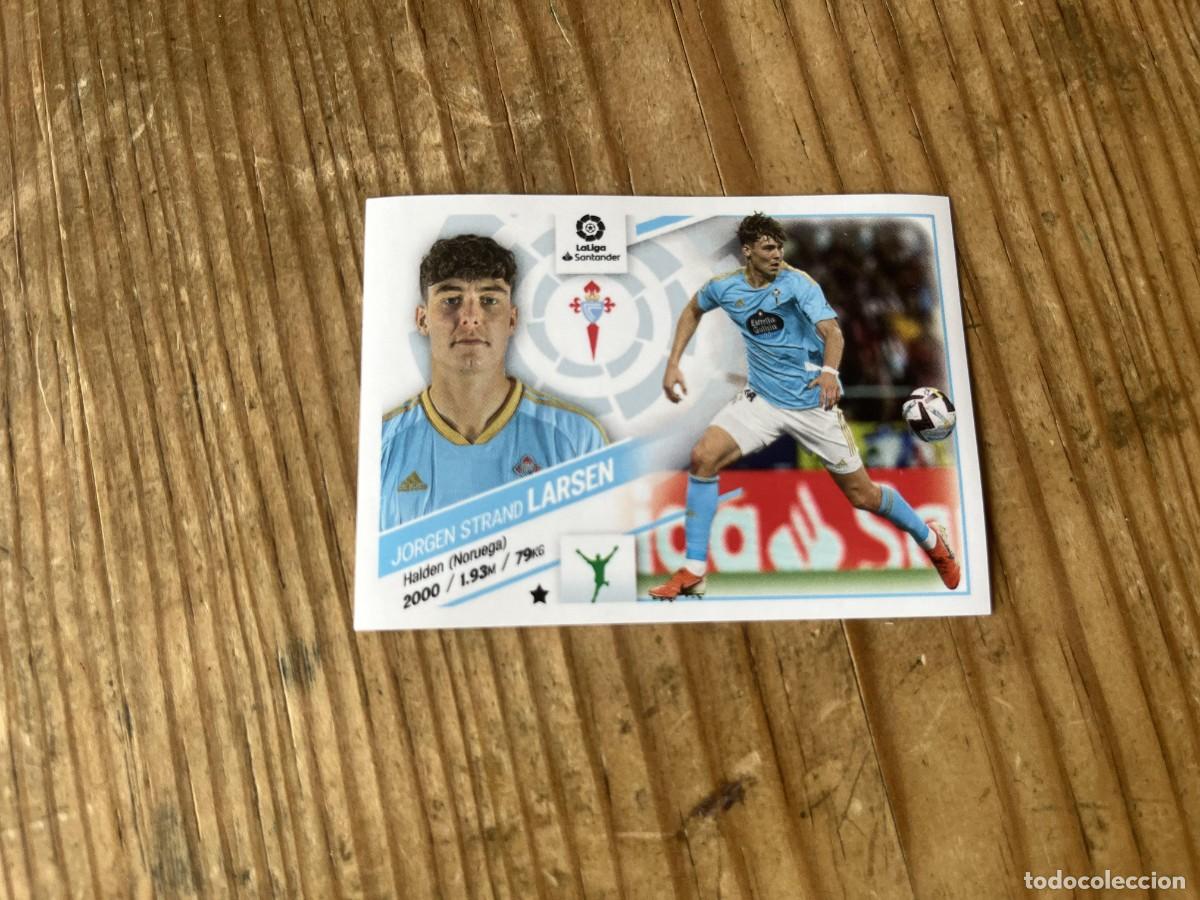Cromos de f&uacute;tbol: CROMO SIN PEGAR NUNCA PEGADO ALBUM LIGA ESTE 22 23 2022 2023 FICHAJES # 64 LARSEN CELTA VIGO