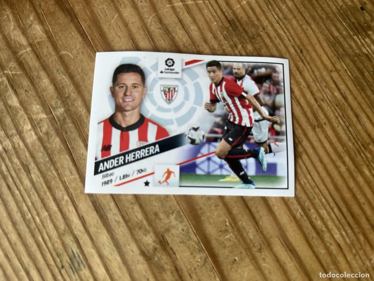 Cromos de Futebol: CROMO SIN PEGAR NUNCA PEGADO LIGA ESTE 22 23 2022 2023 FICHAJES # 65 ANDER HERRERA ATHLETIC BILBAO