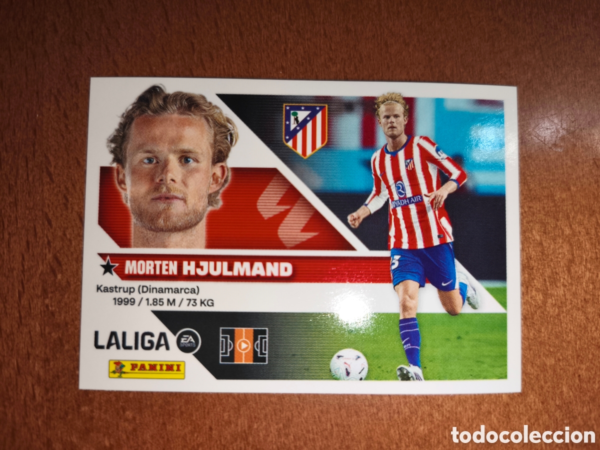 Cromos de Futebol: Hjulmand fichaje n&deg;5 liga este 26/27 Atl&eacute;tico De Madrid
