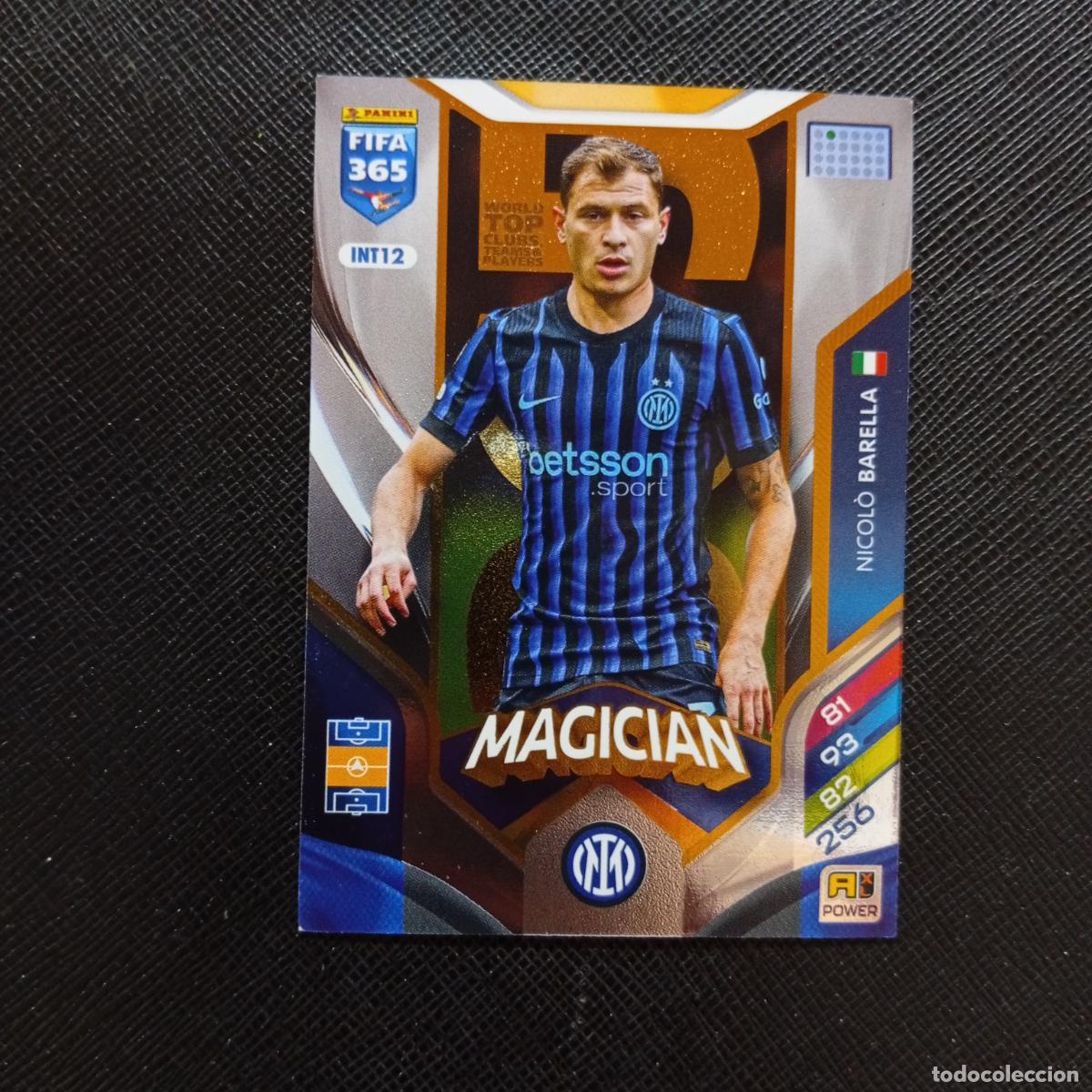 Cromos de Futebol: INT12 BARELLA INTER MILAN ADRENALYN 2025 2026 FIFA 365 CROMO FUTBOL 25 26 - A215 PG71