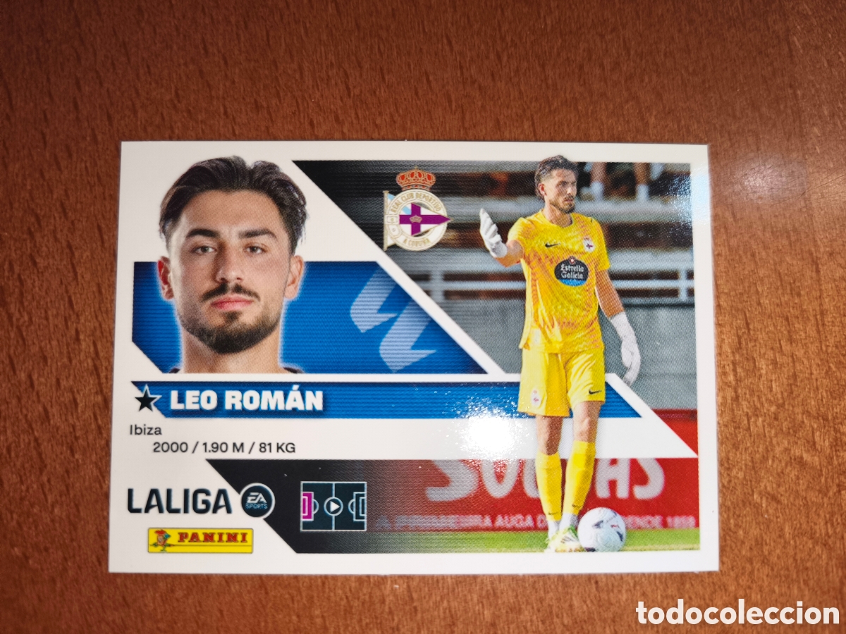 Cromos de Futebol: Leo Rom&aacute;n fichaje n&deg;8 liga este 26/27 Deportivo