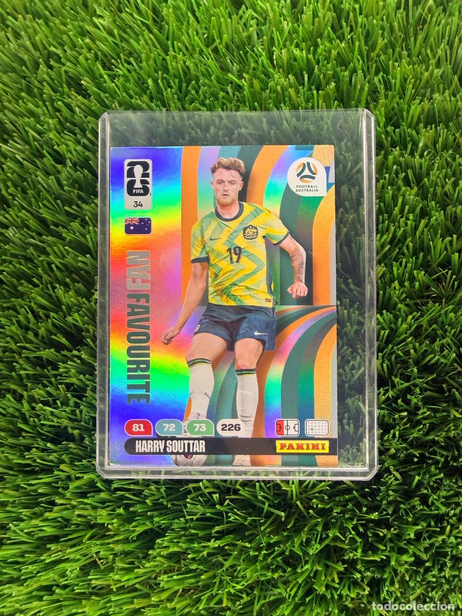 Cromos de Futebol: N&ordm; 34 Harry Souttar Fan Favourite Australia Adrenalyn XL Mundial 2026