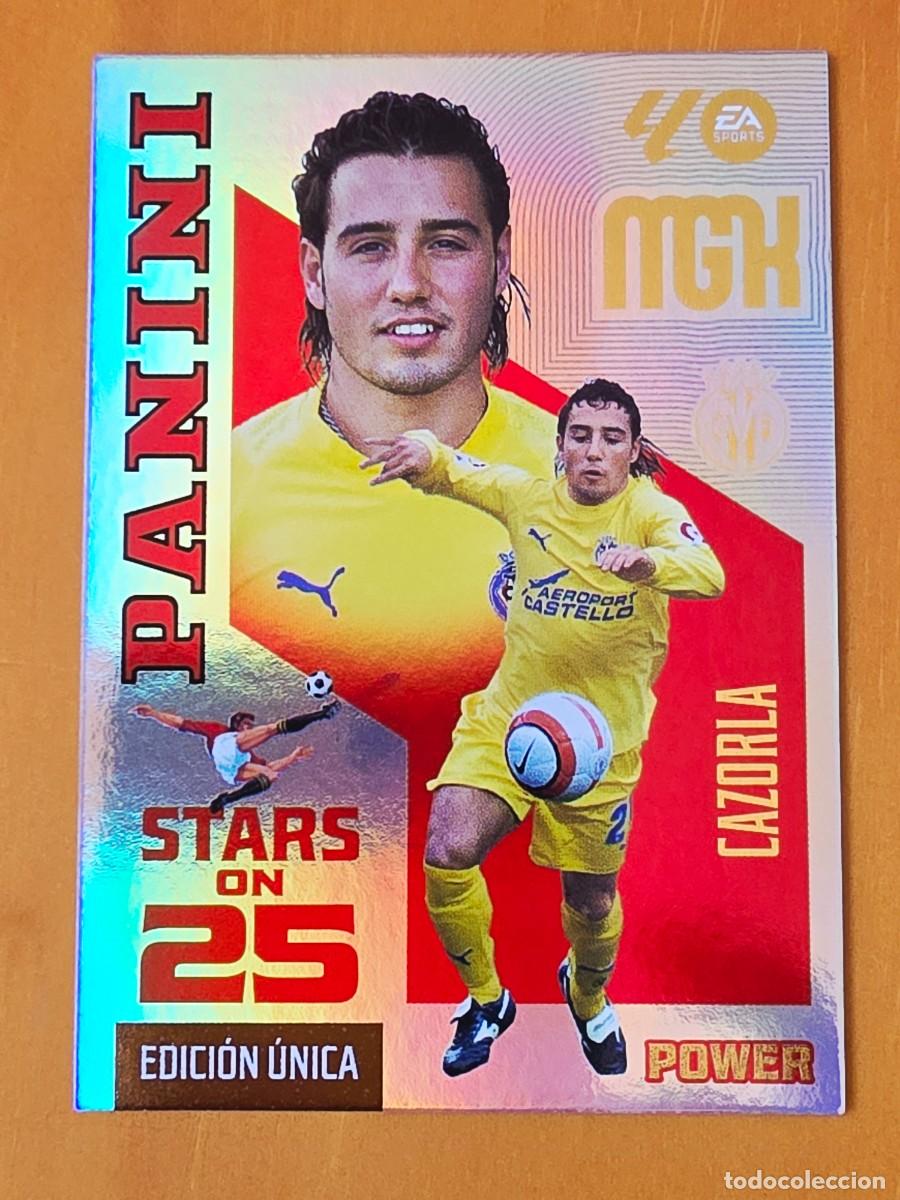 Cromos de Futebol: 438P Santi Cazorla, Villarreal CF, Stars on 25 Power Edici&oacute;n &Uacute;nica, Panini Megacracks MGK 2026 2027