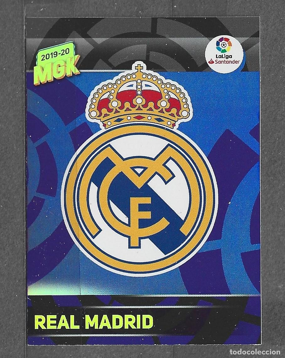 Cromos de f&uacute;tbol: MGK 19/20 - Escudo - N&ordm; 217 - Real Madrid
