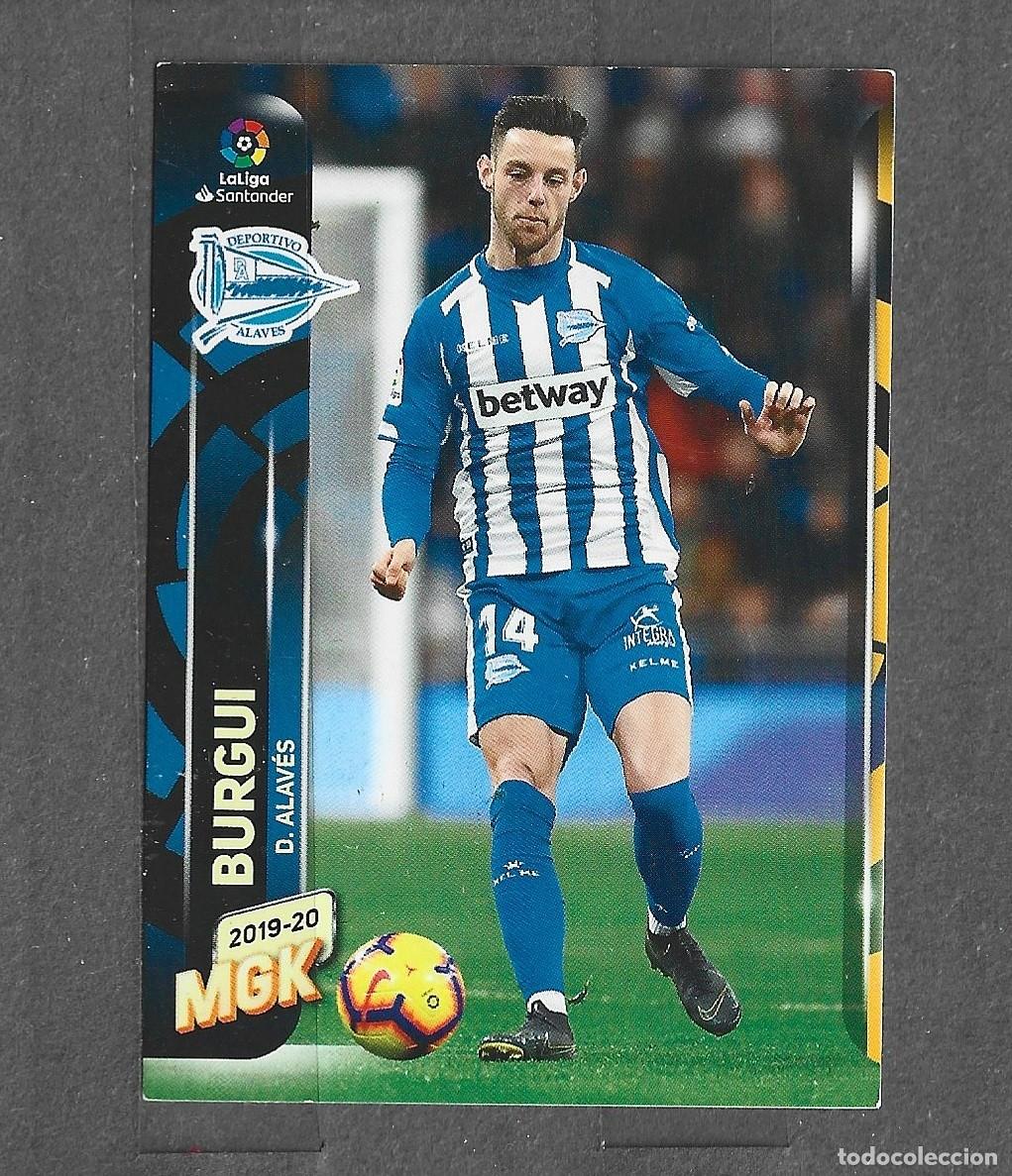 Cromos de f&uacute;tbol: MGK 19/20 - Burgui - N&ordm; 14 - D. Alav&eacute;s
