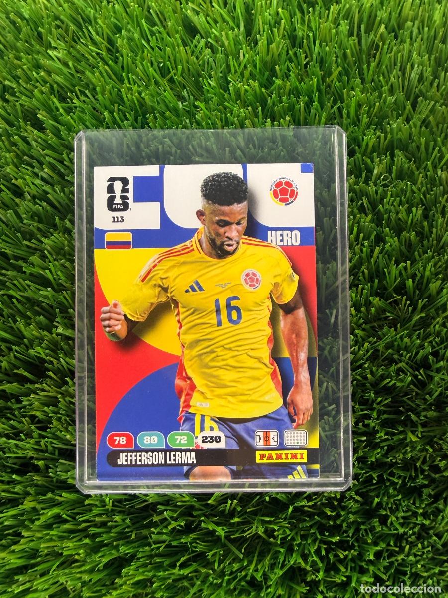 Cromos de f&uacute;tbol: N&ordm; 113 Jefferson Lerma Colombia Adrenalyn XL Mundial 2026