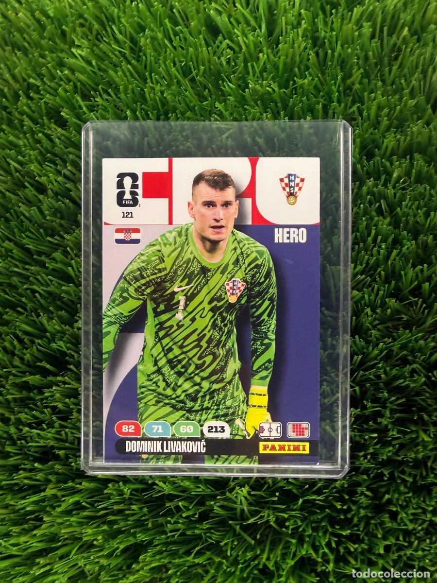 Cromos de f&uacute;tbol: N&ordm; 121 Dominik Livakovic Croacia Adrenalyn XL Mundial 2026