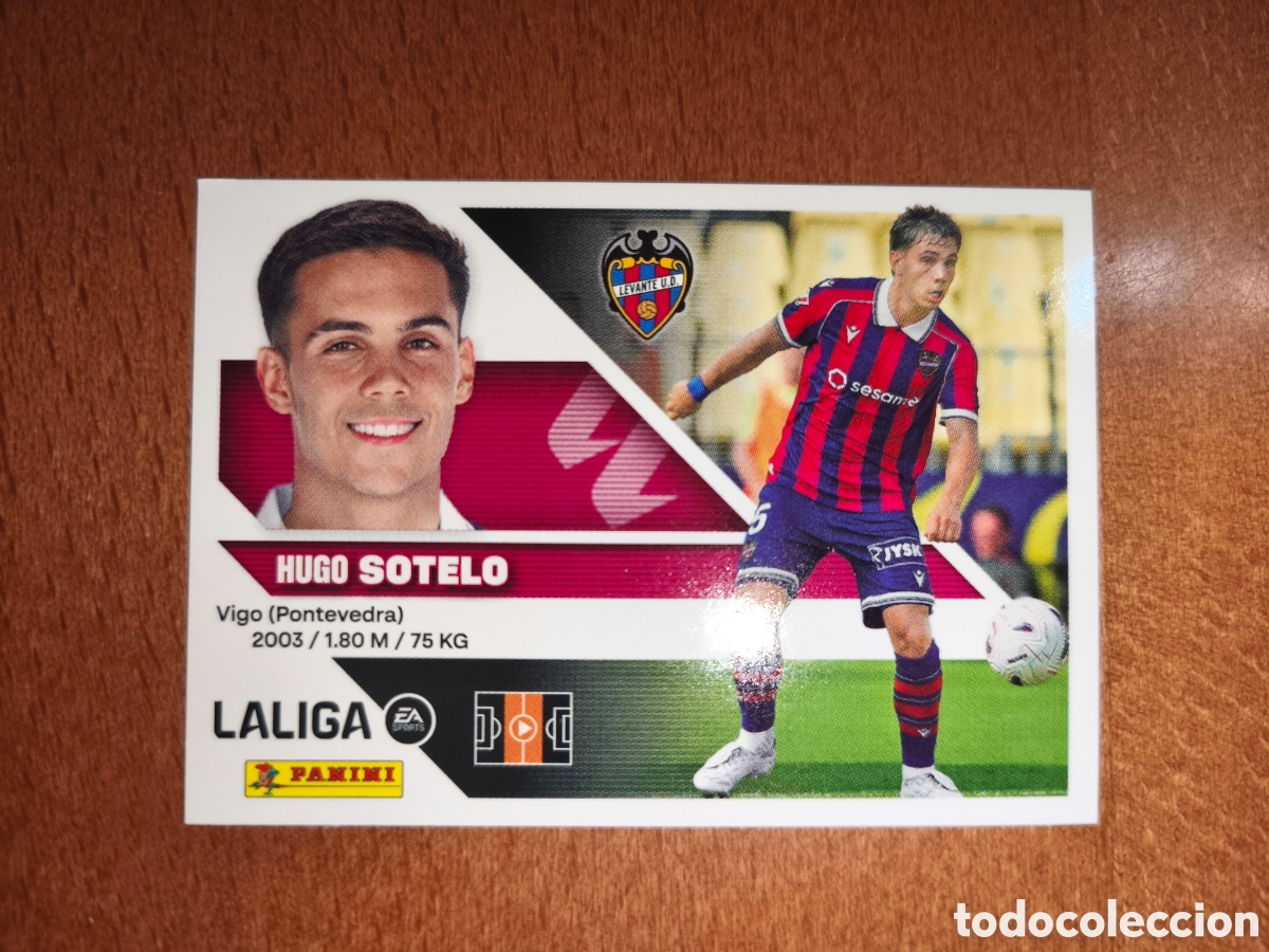 Football Stickers: Sotelo fichaje n&deg;13 liga este 26/27 Levante