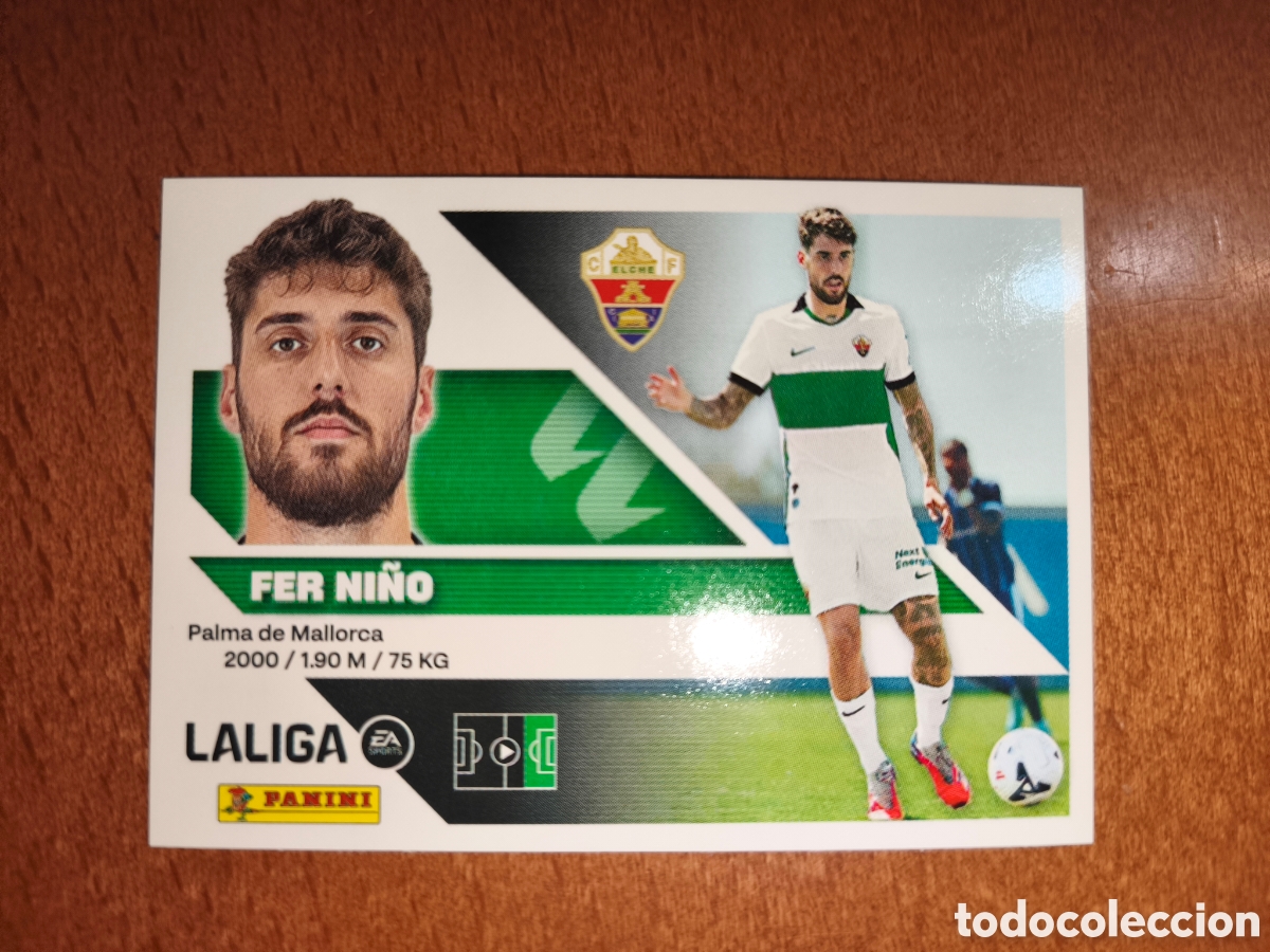 Fu&szlig;ball-Sticker: Fer Ni&ntilde;o fichaje n&deg;15 liga este 26/27 Elche