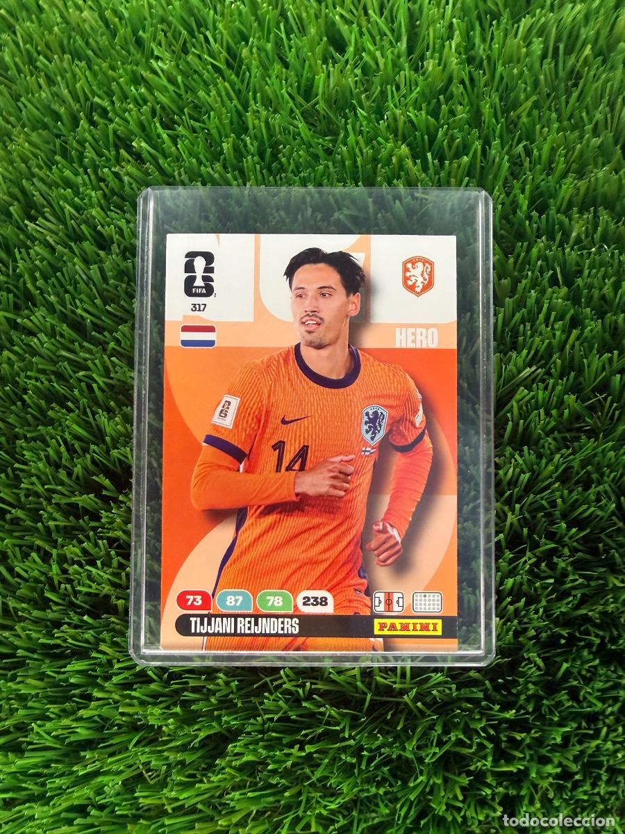 Cromos de f&uacute;tbol: N&ordm; 317 Tijjani Reijnders Pa&iacute;ses Bajos Adrenalyn XL Mundial 2026