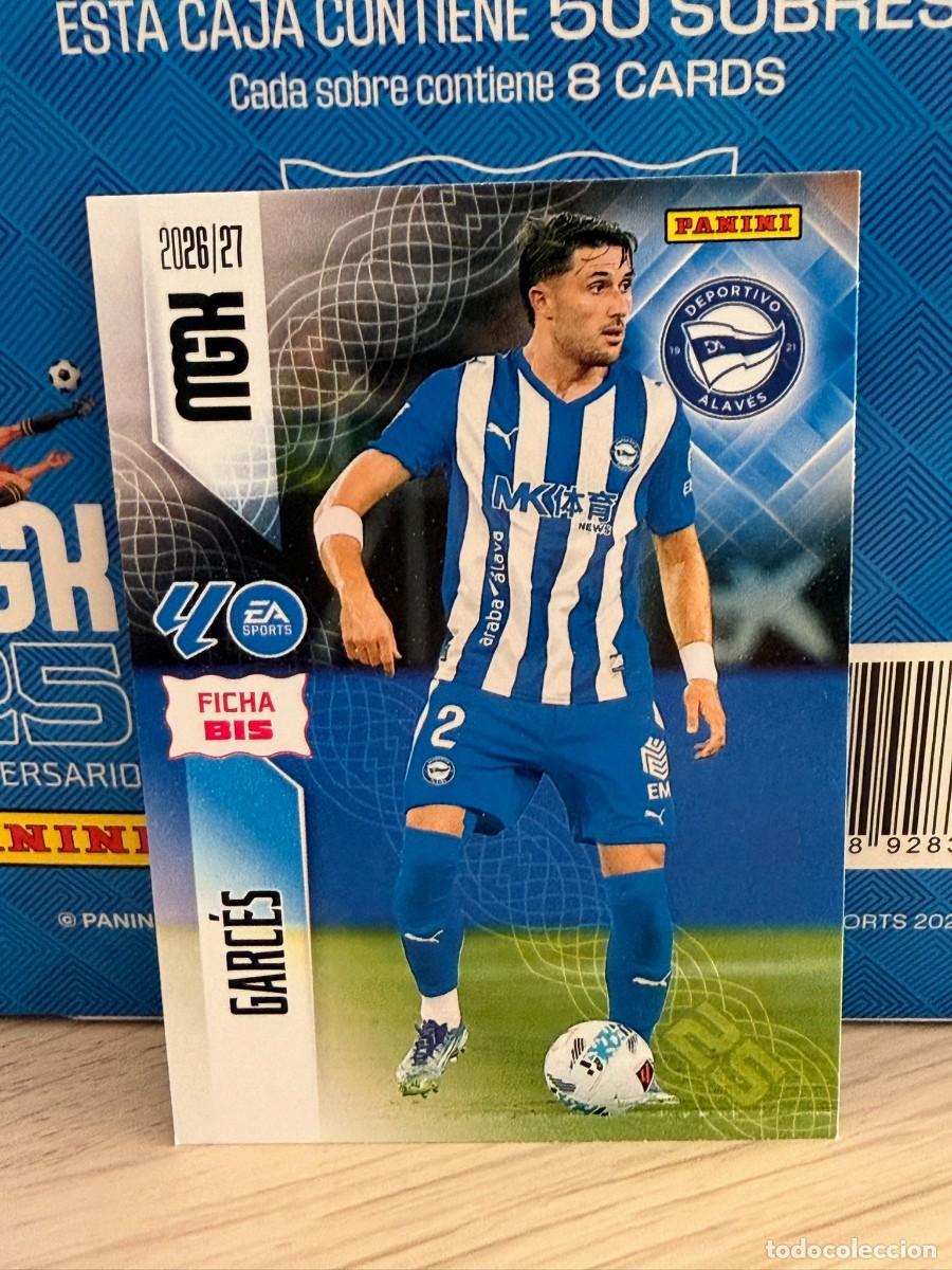 Cromos de f&uacute;tbol: 25 BIS MegaCracks 26 27 - Garc&eacute;s - Alav&eacute;s