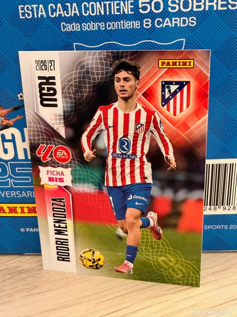 Cromos de f&uacute;tbol: 63 BIS MegaCracks 26 27 - Rodri Mendoza - Atl&eacute;tico de Madrid