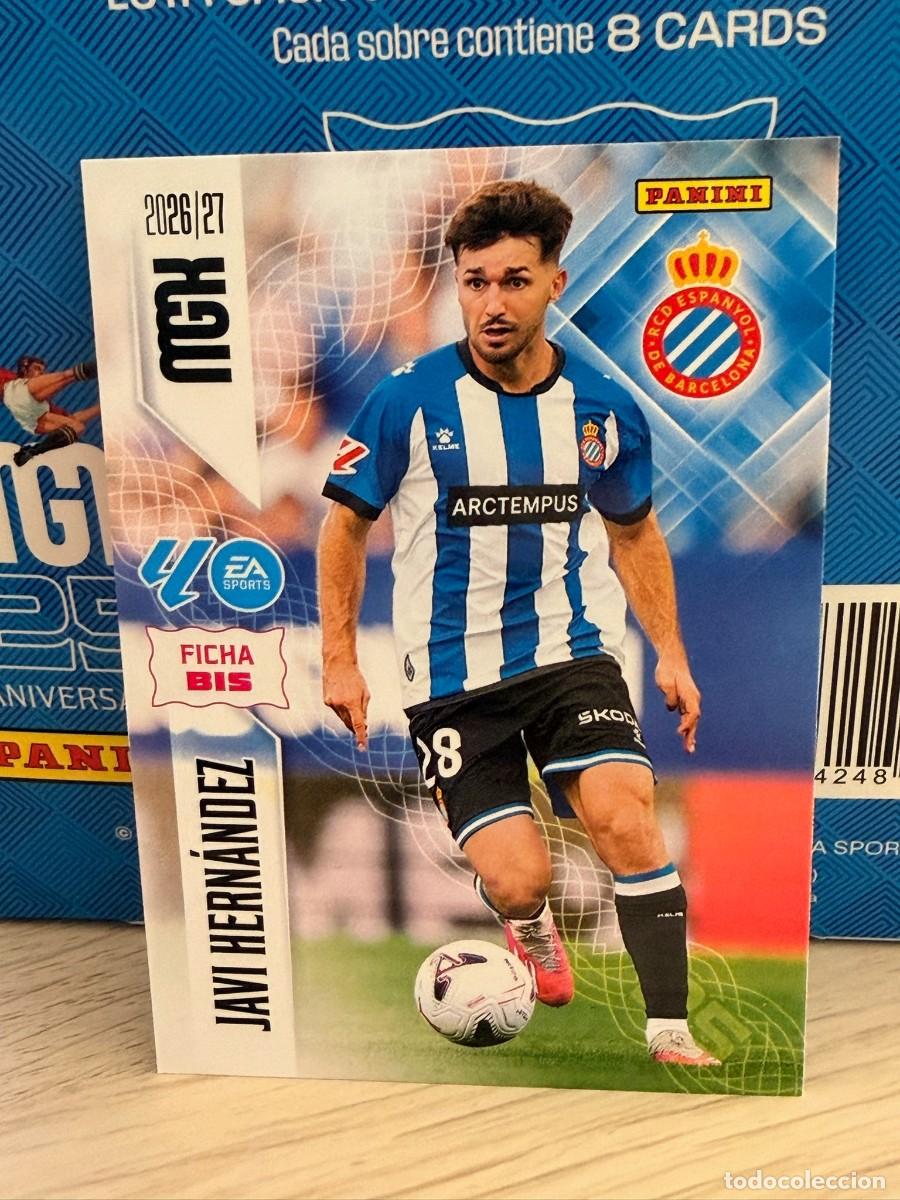 Football Stickers: 175 BIS MegaCracks 26 27 - Javi Hern&aacute;ndez - Espanyol