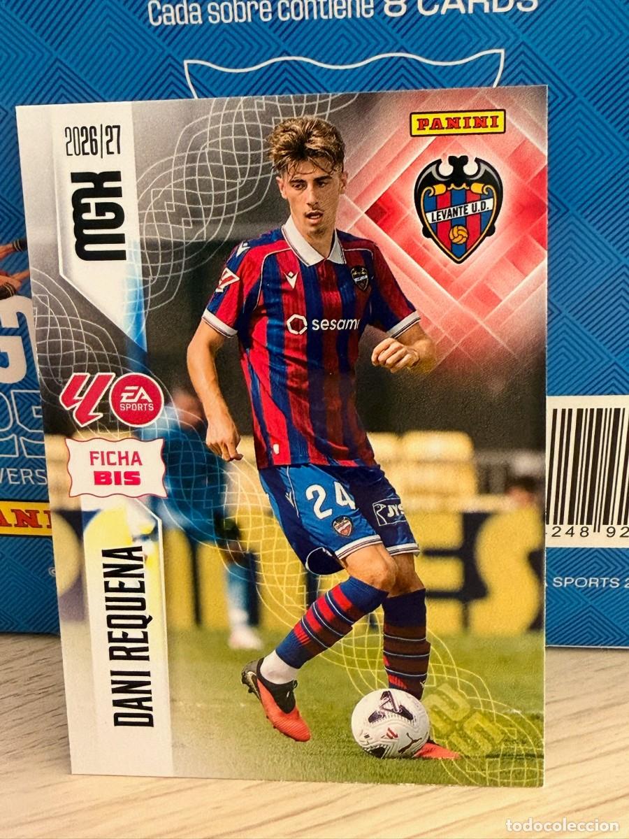 Football Stickers: 208 BIS MegaCracks 26 27 - Dani Requena - Levante