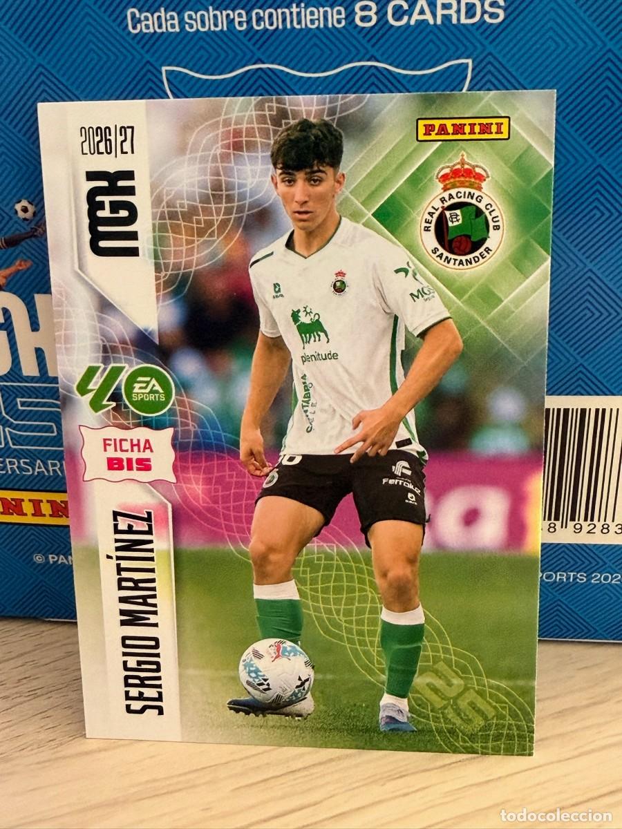 Cromos de f&uacute;tbol: 283 BIS MegaCracks 26 27 - Sergio Mart&iacute;nez - Racing de Santander