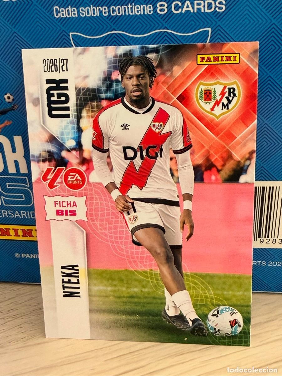 Cromos de f&uacute;tbol: 297 BIS MegaCracks 26 27 - Nteka - Rayo Vallecano