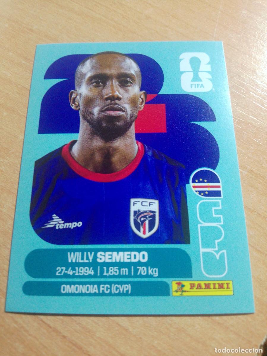 Cromos de f&uacute;tbol: CPV 19 SEMEDO CABO VERDE MUNDIAL FIFA WORLD CUP 2026 26 PANINI STICKERS NUEVO