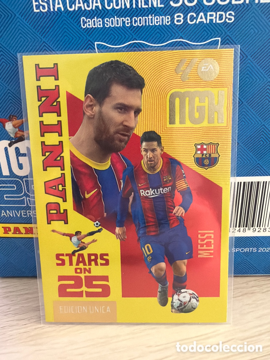 Cromos de f&uacute;tbol: 440 MegaCracks 26 27 - Stars on 25 - Messi