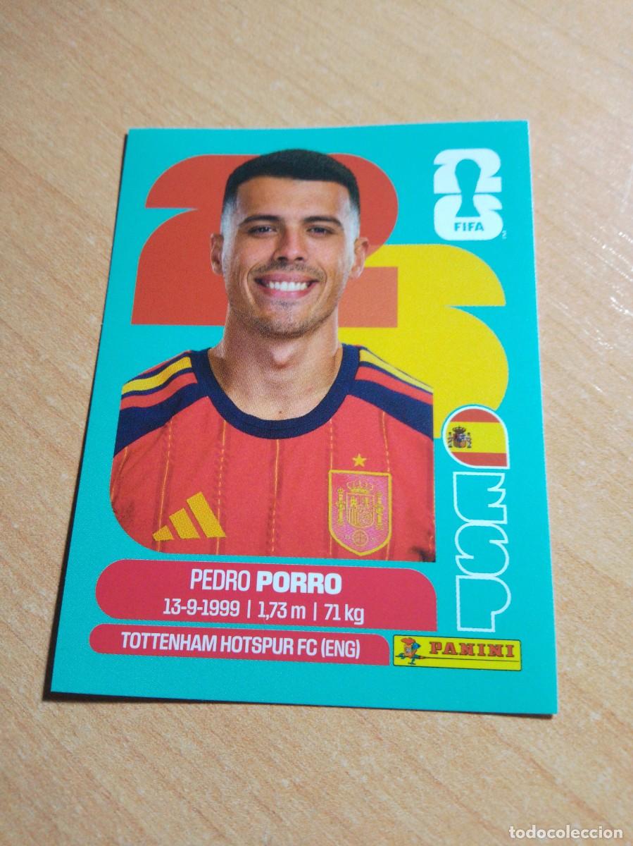 Cromos de f&uacute;tbol: PEDRO PORRO ESP 6 ESPA&Ntilde;A MUNDIAL FIFA WORLD CUP 2026 26 PANINI STICKERS NUEVO