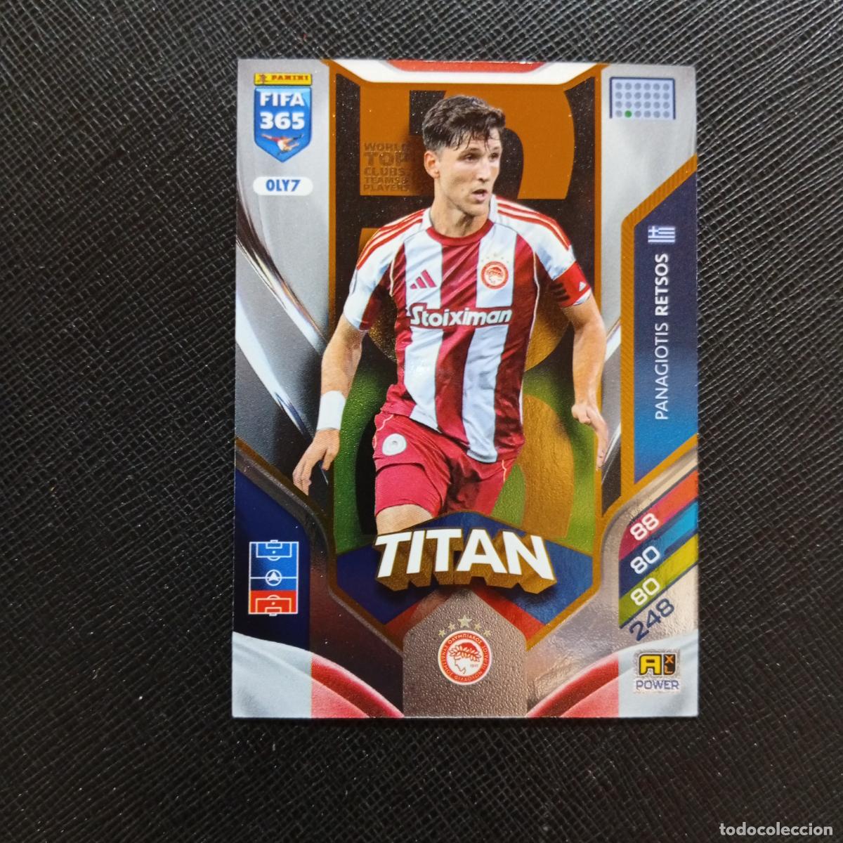 Cromos de f&uacute;tbol: OLY7 RETSOS OLYMPIAKOS ADRENALYN 2025 2026 FIFA 365 CROMO FUTBOL 25 26 - A215 PG72