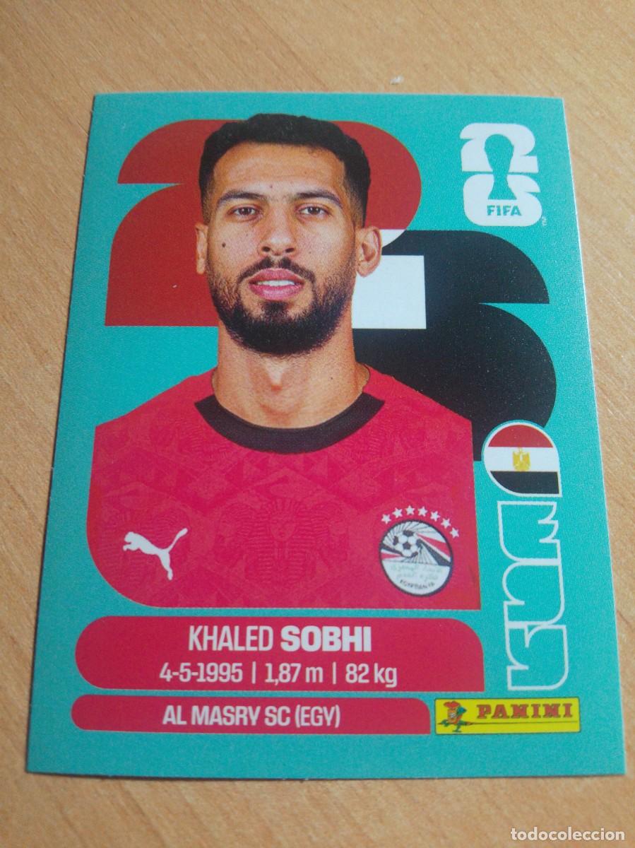 Cromos de f&uacute;tbol: EGY 6 KHALED SOBHI EGIPTO MUNDIAL FIFA WORLD CUP 2026 26 PANINI STICKERS NUEVO