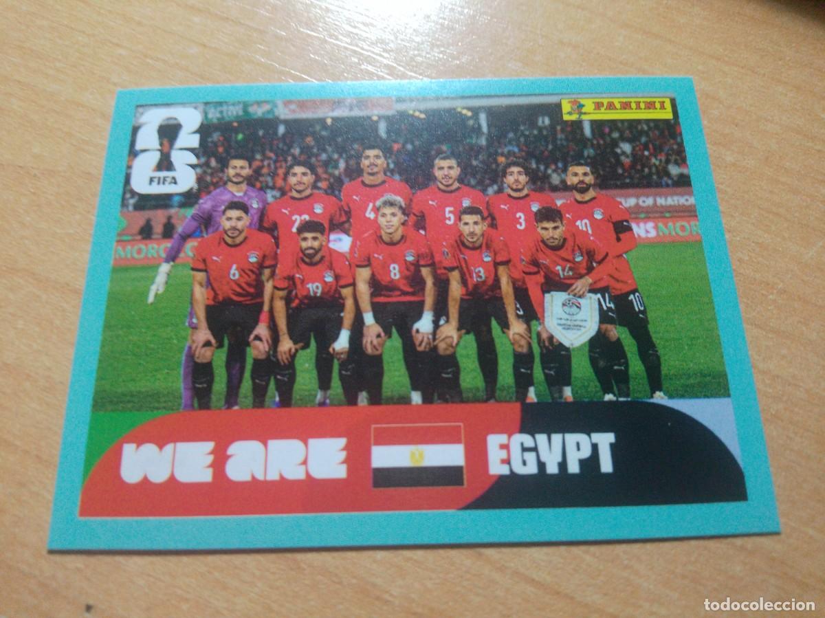 Cromos de f&uacute;tbol: EGY 13 SELECCION DE EGIPTO MUNDIAL FIFA WORLD CUP 2026 26 PANINI STICKERS NUEVO