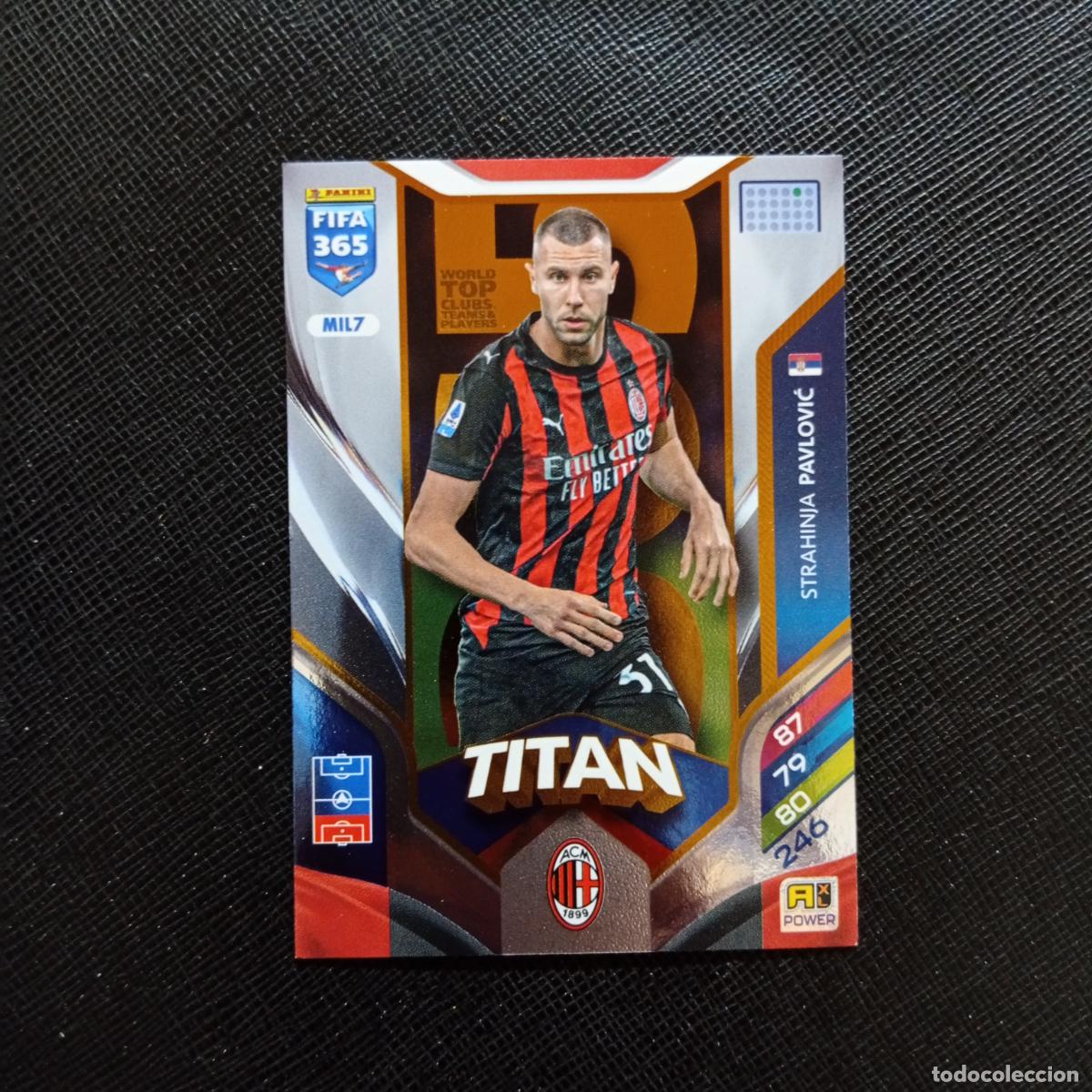 Cromos de Futebol: MIL7 PAVLOVIC MILAN ADRENALYN 2025 2026 FIFA 365 CROMO FUTBOL 25 26 - A215 PG73