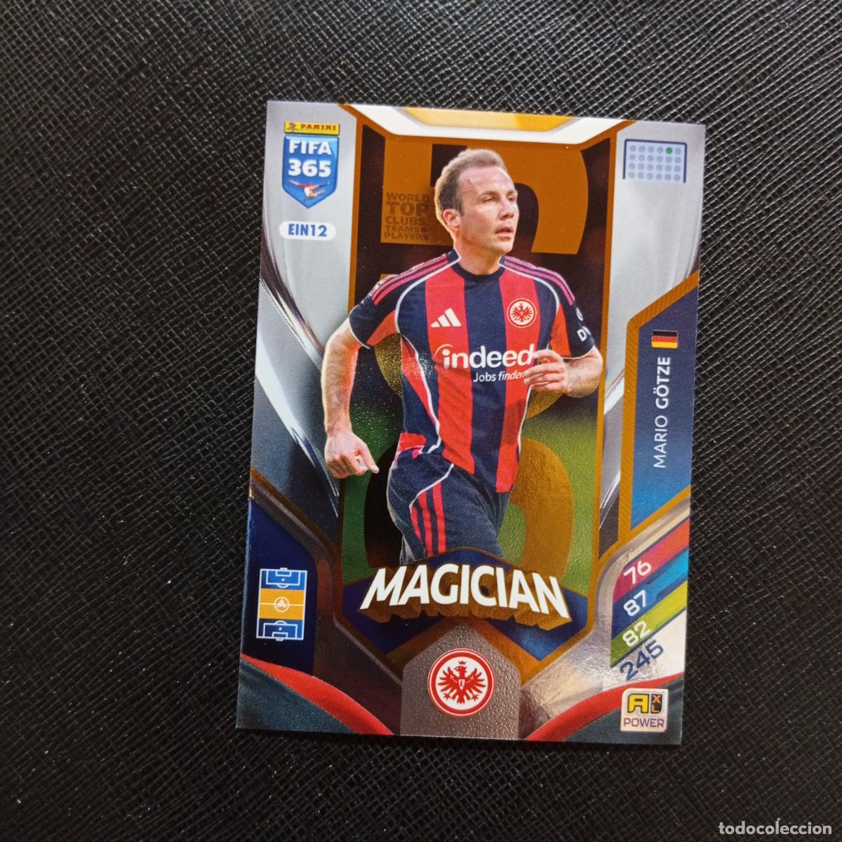 Cromos de f&uacute;tbol: EIN12 GOTZE FRANKFURT ADRENALYN 2025 2026 FIFA 365 CROMO FUTBOL 25 26 - A215 PG73