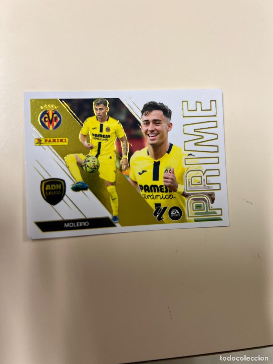 Cromos de f&uacute;tbol: 9 MOLEIRO VILLARREAL ADN PRIME ESTE EDICIONES ESTE 2026 2027 26 27