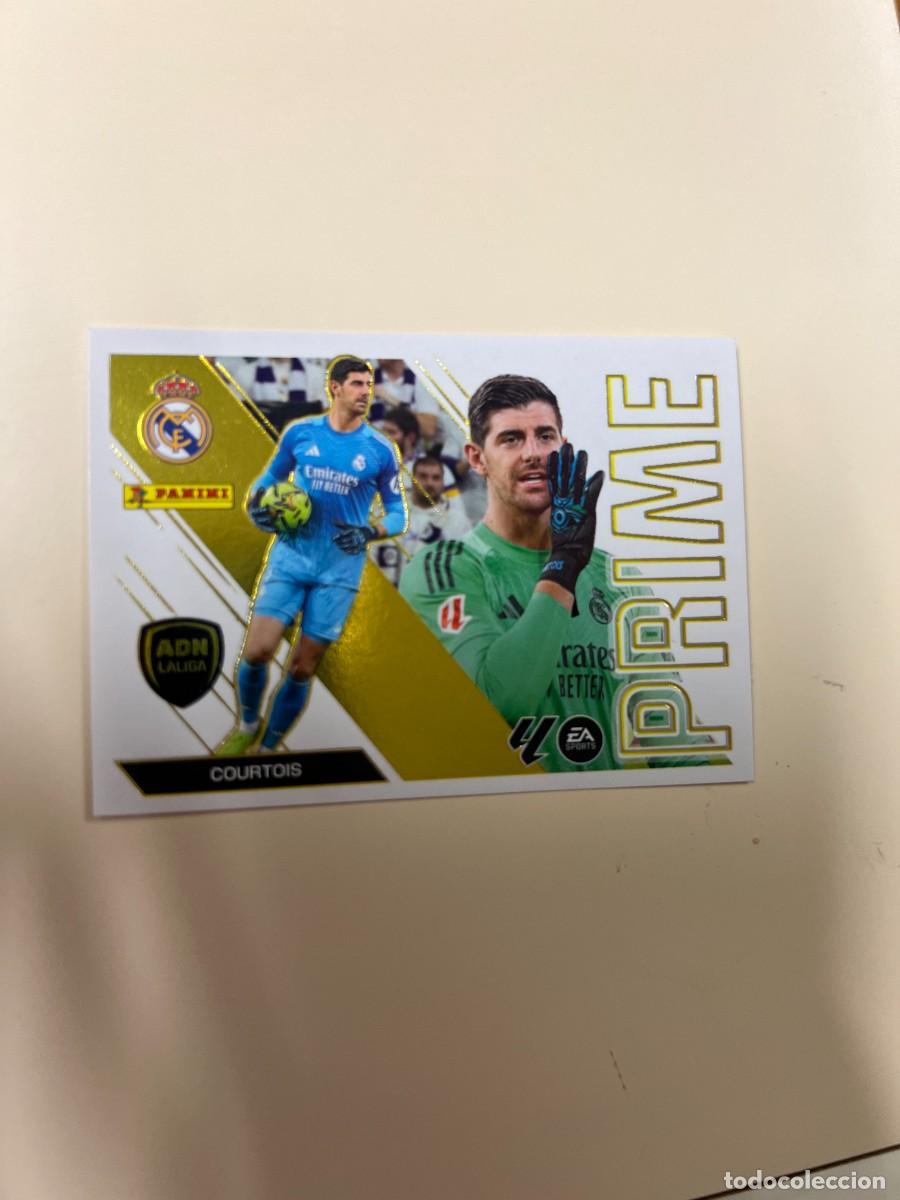 Cromos de f&uacute;tbol: 3 COURTOIS REL MADRID ADN PRIME ESTE EDICIONES ESTE 2026 2027 26 27