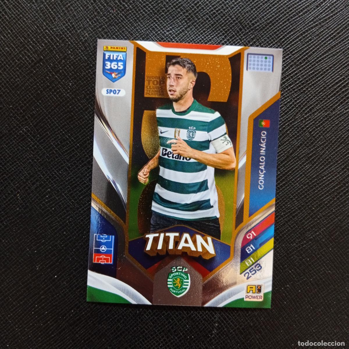Cromos de f&uacute;tbol: SPO7 GONCALO INACIO SPORTING LISBOA ADRENALYN 2025 2026 FIFA 365 CROMO FUTBOL 25 26 - A215 PG74