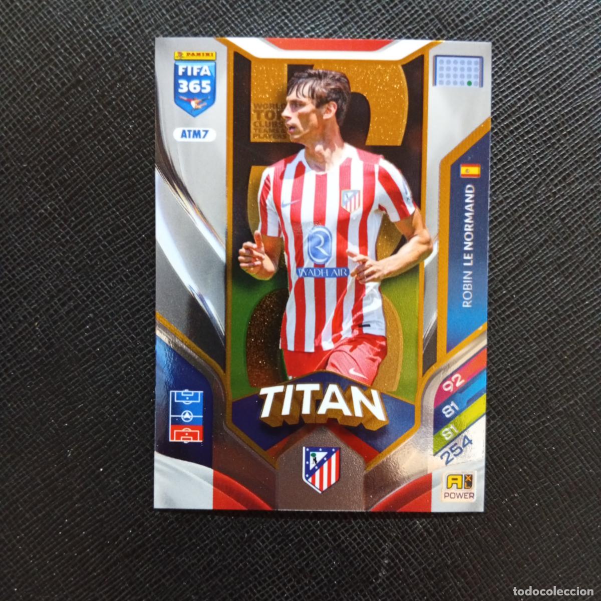 Cromos de f&uacute;tbol: ATM7 LE NORMAND AT MADRID ADRENALYN 2025 2026 FIFA 365 CROMO FUTBOL 25 26 - A215 PG74