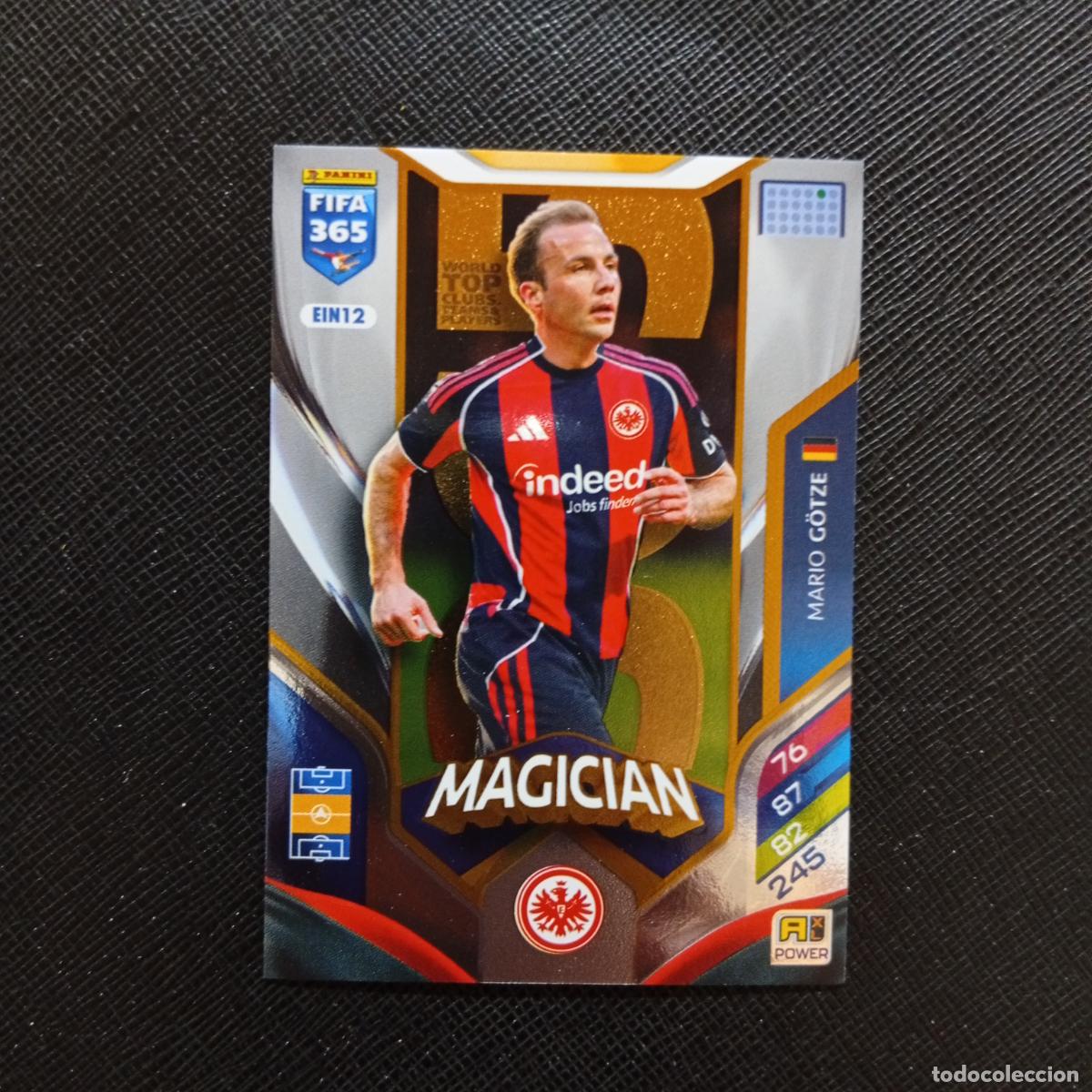 Cromos de f&uacute;tbol: EIN12 GOTZE FRANKFURT ADRENALYN 2025 2026 FIFA 365 CROMO FUTBOL 25 26 - A215 PG74