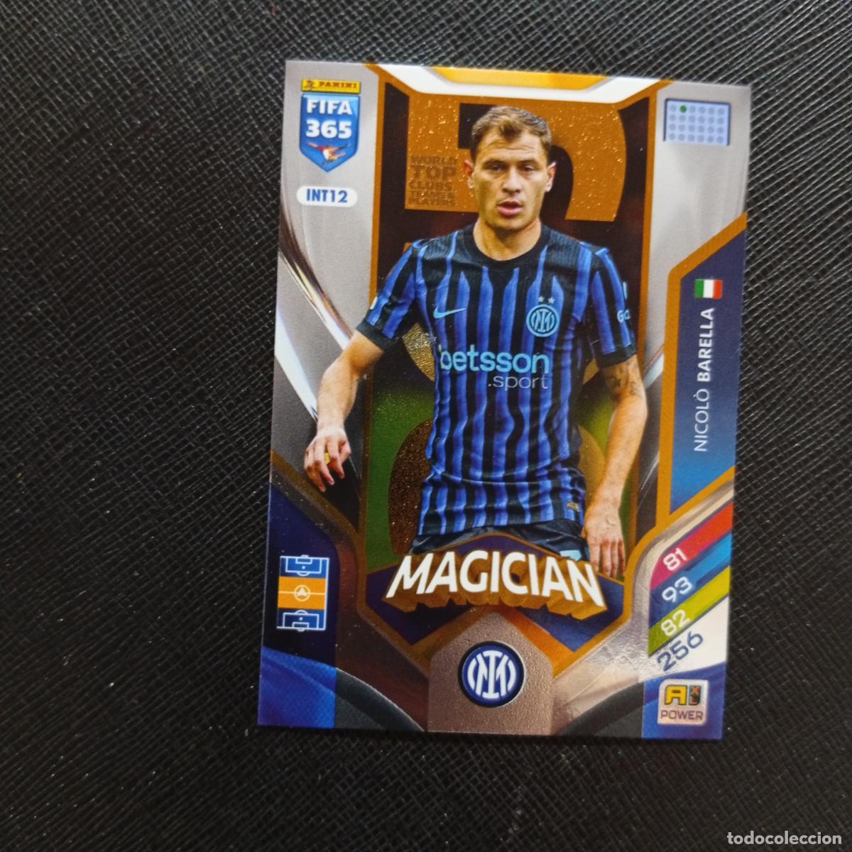 Cromos de f&uacute;tbol: INT12 BARELLA INTER MILAN ADRENALYN 2025 2026 FIFA 365 CROMO FUTBOL 25 26 - A215 PG74