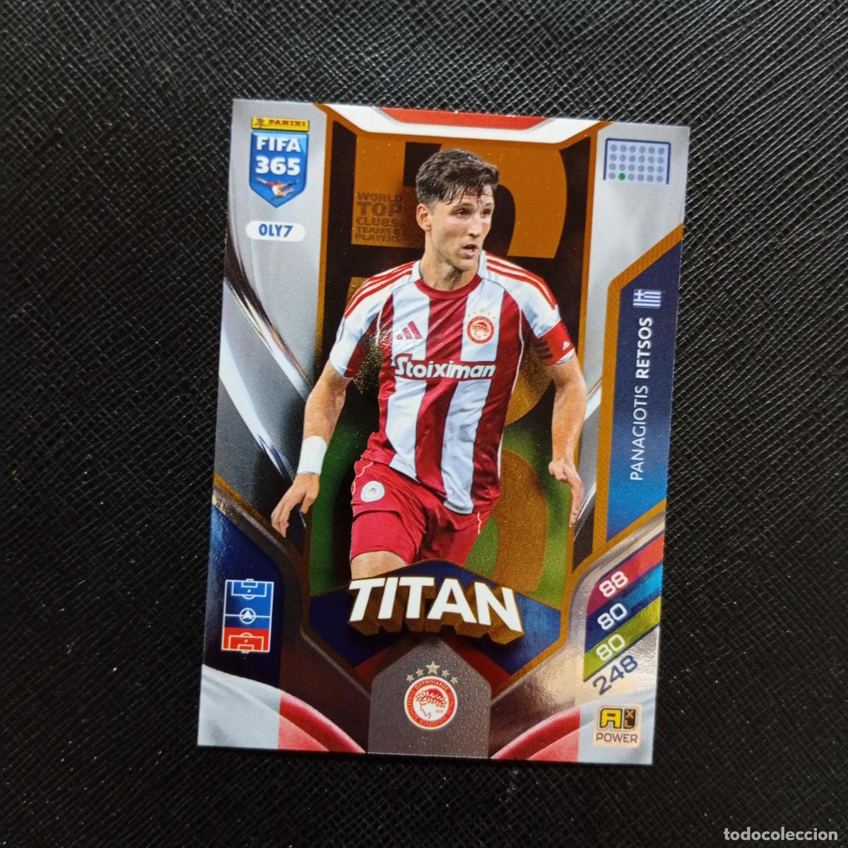 Cromos de f&uacute;tbol: OLY7 RETSOS OLYMPIACOS ADRENALYN 2025 2026 FIFA 365 CROMO FUTBOL 25 26 - A215 PG74