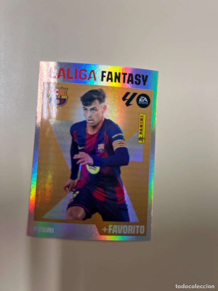 Cromos de f&uacute;tbol: PEDRI F. C. BARCELONA LA LIGA FANTASY + FAVORITO ESTE EDICIONES ESTE 2026 2027 26 27