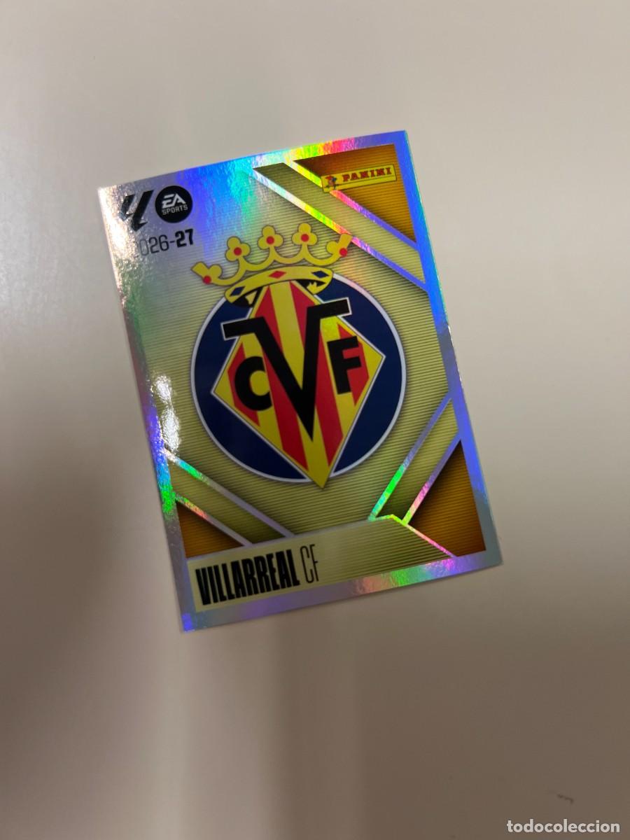 Cromos de f&uacute;tbol: ESCUDO VILLARREAL C.F. ESTE EDICIONES ESTE 2026 2027 26 27