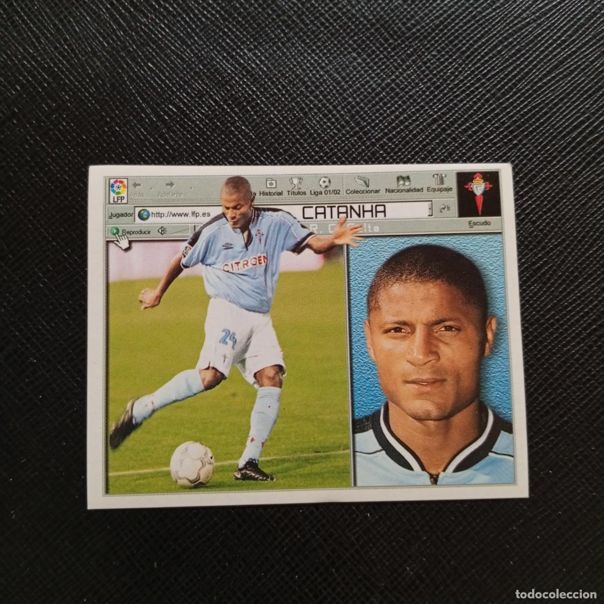 Cromos de f&uacute;tbol: CATANHA CELTA ESTE 2001 2002 CROMO FUTBOL 01 02 LIGA - SIN PEGAR - A216 PG262